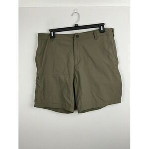 The North Face Mens khaki‎ cargo shorts outdoor hiking casual summer size 38